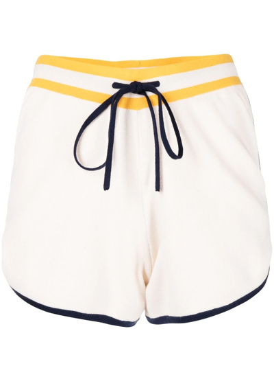 The Upside Niyama Pierre Cotton-blend Shorts In Natural