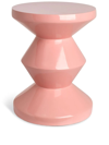 Polspotten Zig Zag Stool In Pink