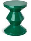 Polspotten Zig Zag Stool In Green