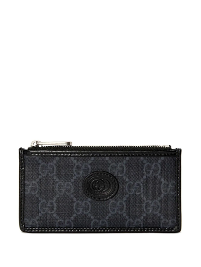 Gucci Gg Logo Cardholder In Schwarz