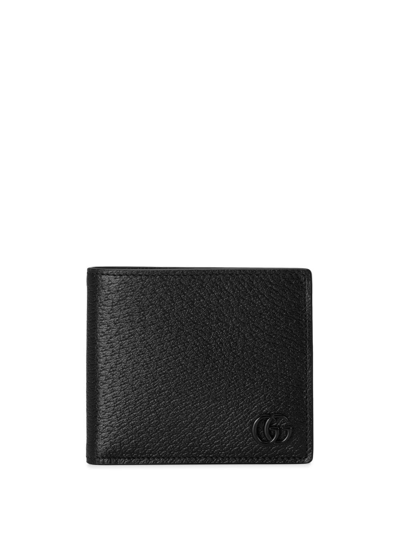 Gucci Gg Marmont Bi-fold Wallet In Black