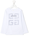 Givenchy Oversized Logo-print T-shirt In Weiss