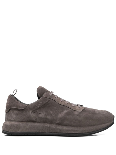 Officine Creative Race Lux Suede Sneakers In Gray