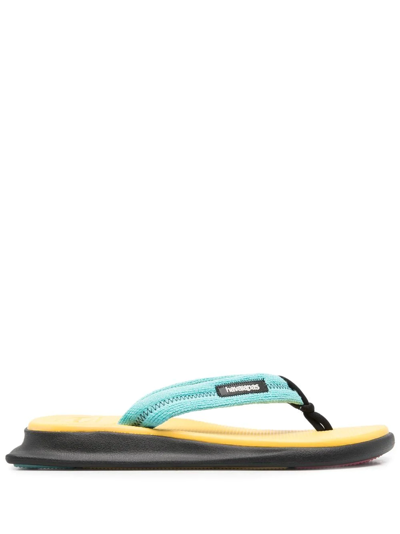 Havaianas Tradi Zori Wedge Flip-flops In Blau