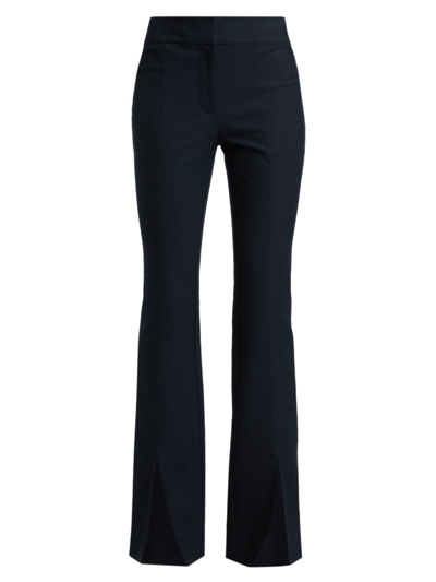 DEREK LAM 10 CROSBY WOMEN'S MAEVE SLIT-HEM FLARE TROUSERS