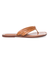 BERNARDO WOMEN'S MIAMI LEATHER THONG SANDALS