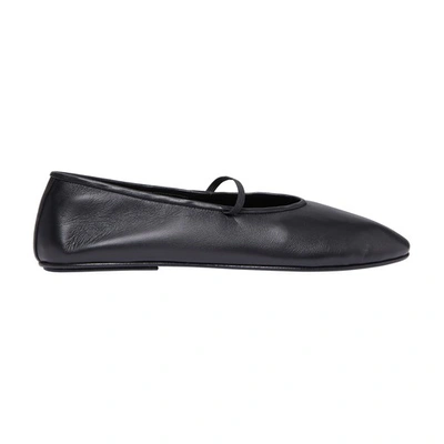THE ROW ELASTIC BALLET SLIPPERS