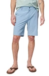 Faherty Belt Loop All Day Hybrid Shorts In Weathered Blue