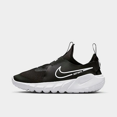 Nike Flex Runner 2 Big Kids' Road Running Shoes In Black/white/photo Blue/university Gold
