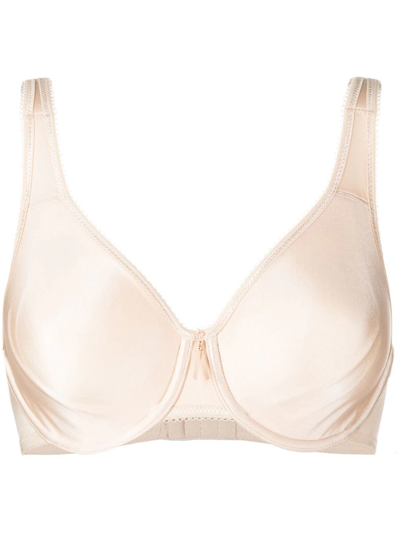 Wacoal Bodysuede Seamless Full-figure Bra 85185 In Tan/beige