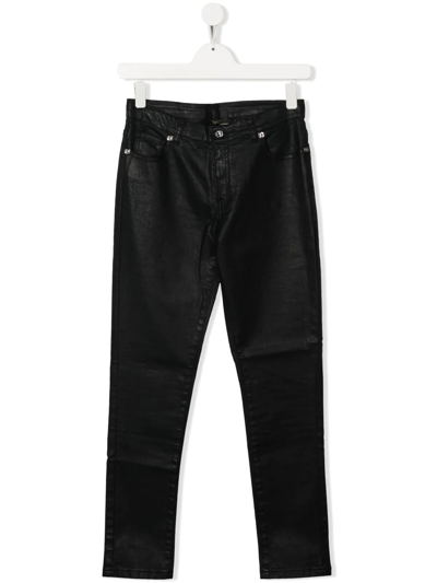 Billionaire Kids' Noble Hand Regular-fit Jeans In Black