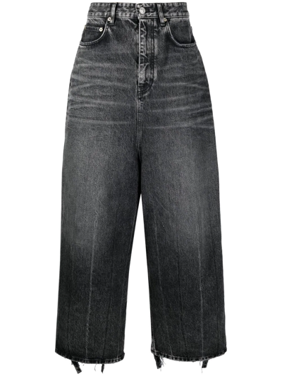 Balenciaga Low Crotch Jeans In Black | ModeSens