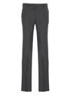 Incotex Slim-fit Tailored Trousers In Grigio Scuro