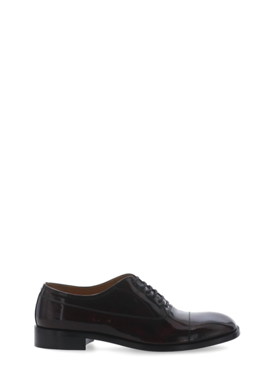 Maison Margiela Derby Lace-up Shoes In Black