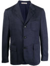 CORNELIANI SINGLE-BREASTED TAILORED BLAZER