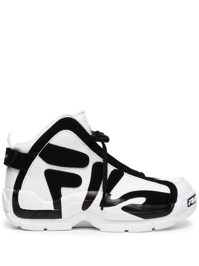 Y/project White Fila Edition Grant Hill Sneakers