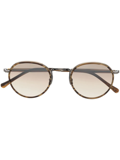 Garrett Leight Round-frame Design Sunglasses