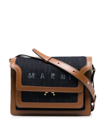 Marni Trunk Crossbody Bag In Blue