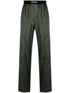 TOM FORD LOGO-WAIST SILK PYJAMA TROUSERS