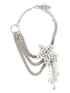 ALESSANDRA RICH CRYSTAL STAR-CHARM CHAIN NECKLACE