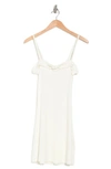 Bb Dakota By Steve Madden One Summer Night Rib Minidress In Ivory