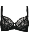 Wacoal Abellia Underwire Lace Bra In Black