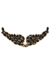Zadig & Voltaire Swing Your Wings Logo Charm In Black