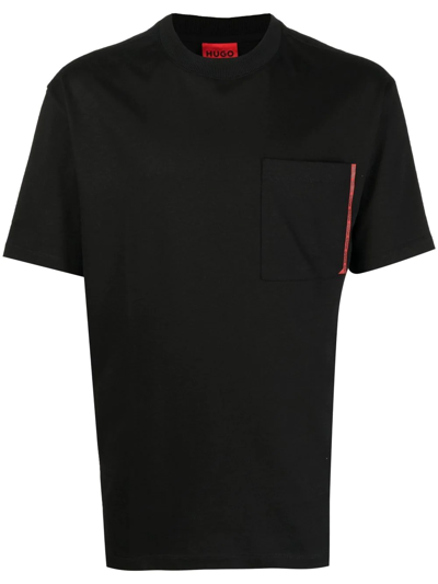 Hugo Daffaello Pocket T-shirt Black