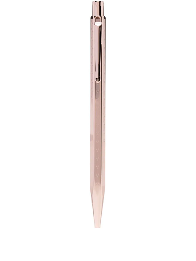 CARAN D'ACHE ENGRAVED BRASS BALLPOINT PEN