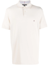 Tommy Hilfiger Short-sleeve Polo Shirt In White