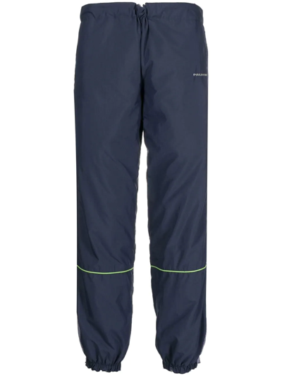 Palmer Harding Lightweight Track Trousers In Blue