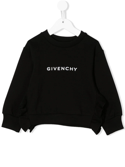 Givenchy Kids' 4g Logo-print Sweatshirt In Black