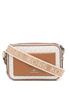 Michael Michael Kors Maeve Monogram-print Crossbody Bag In Neutrals