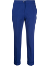 ETRO CROPPED SKINNY TROUSERS