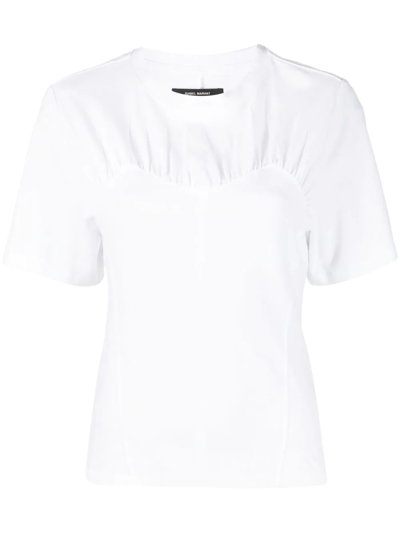 ISABEL MARANT ZAZIE PANELLED T-SHIRT