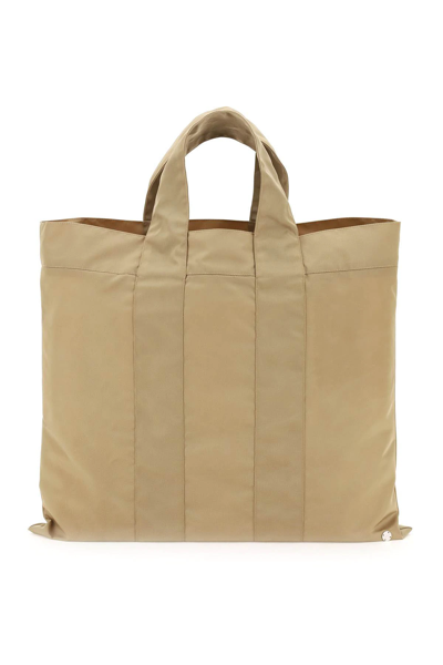 The Row Sam Reversible Nylon Bag In Beige,white | ModeSens 