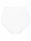 La Perla Etoile High Waist Bikini Bottom In White