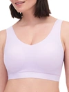 Chantelle Soft Stretch Wireless Padded V-neck Bra In Lavender