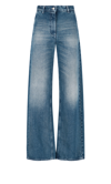 Mm6 Maison Margiela Sky Blue Straight-fit Denim Cotton Jeans