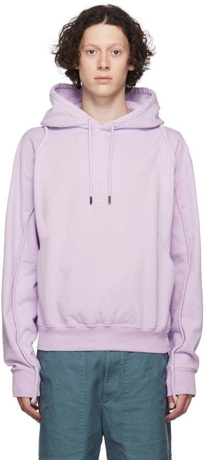 Jacquemus Purple 'le Sweatshirt Camargue' Hoodie