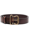 Dsquared2 Brown Solid Formal Belt In Brown
