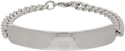 Apc Darwin Silver-tone Id Bracelet