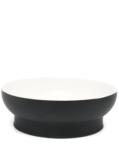 Ann Deumelemeester X Serax Two-tone Bowls In 黑色