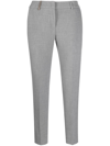 PESERICO SLIM-FIT TAILORED TROUSERS