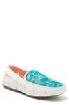Swims Men's Pool-print Venetian Loafers In Aqua