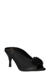 J. Reneé Emilia Peep Toe Mule In Black