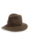 Rag & Bone Floppy Brim Felted Wool Fedora In Pecan