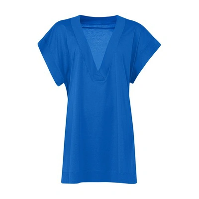 Eres Renée Oversized T-shirt In Blue