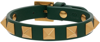 Valentino Garavani Green Leather Rockstud Bracelet In Med Blue