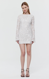 Rachel Gilbert Women's Lupita Sequin Mini Dress In Multi,white